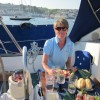 St Mawes Dinner on board in St Mawes