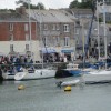 Padstow via the Scilly Islands avoiding Storm Force 10 Rugged up in Padstow